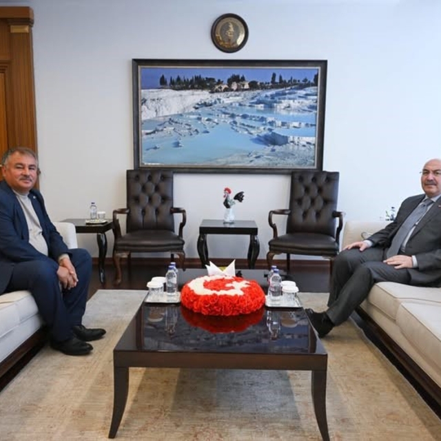 Başkan Pütün'den Vali Köşger'e hayırlı olsun ziyareti