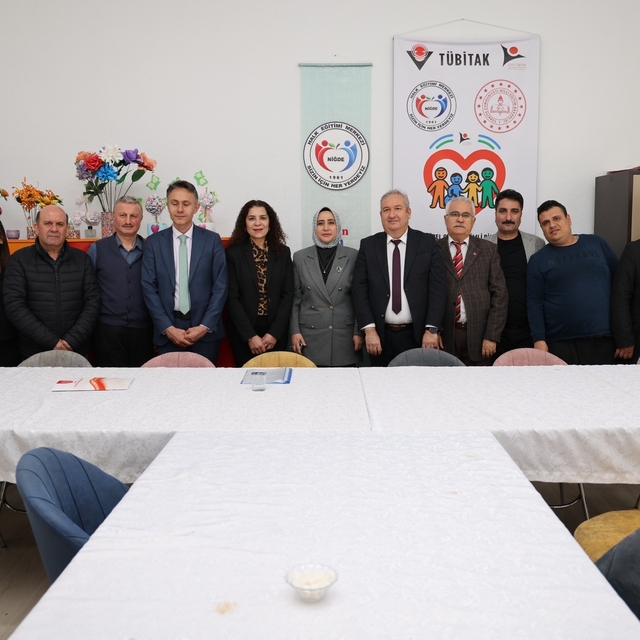 Niğde Halk Eğitimi Merkezi'nde TÜBİTAK Projesi tanıtıldı