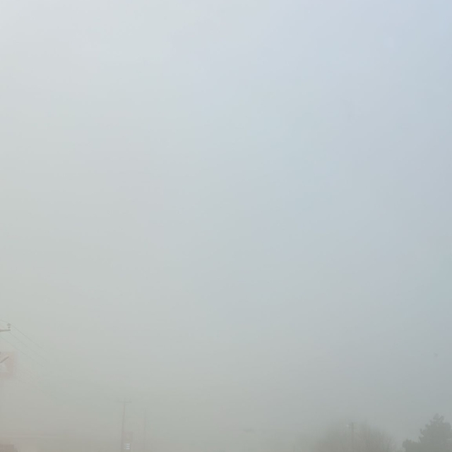 Tokat'ta  sis etkili oldu