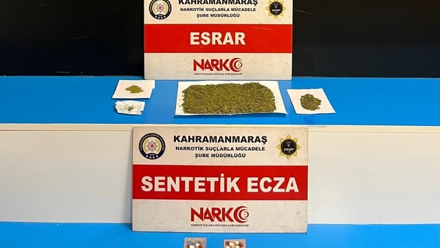 Kahramanmaraş'ta uyuşturucu ve kaçak telefonlar ele geçirildi: 1 tutuklama