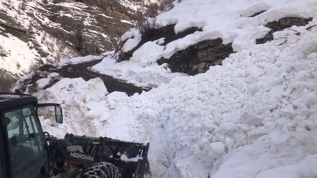 Beytüşşebap'ta eğitime kar engeli