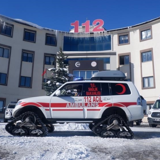 Erzurum'da bir yılda 112 Acil Çağrı Merkezi'ne ?????? bin ??????  çağrı gel...