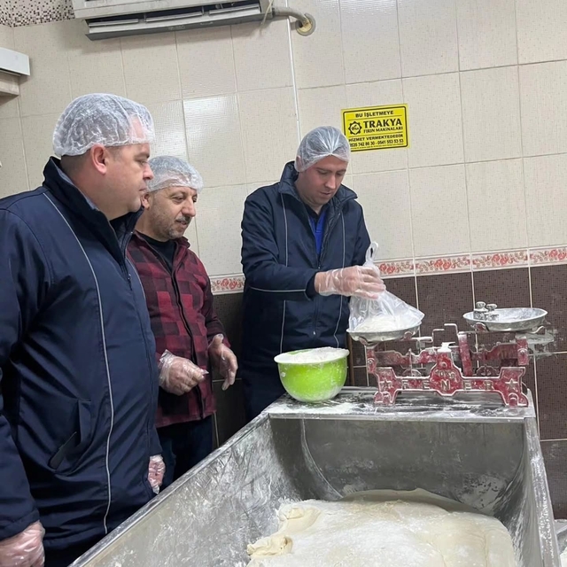 Pınarhisar'da Ramazan öncesi fırınlara sıkı denetim