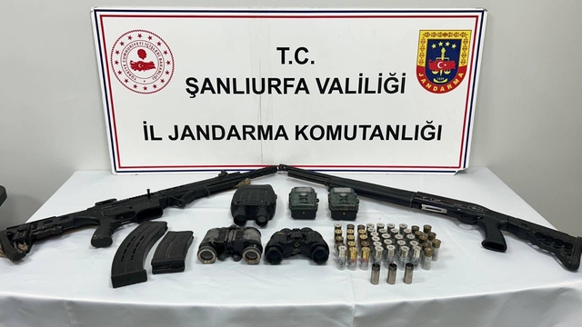 Şanlıurfa'da ruhsatsız silah operasyonu: 7 gözaltı