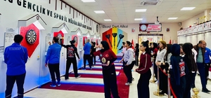 Elazığ'da dart müsabakaları sona erdi