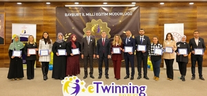 Bayburt'ta 9 okul 'eTwinning Okulu' ünvanı aldı