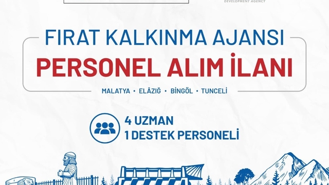 Fırat Kalkınma Ajansı personel alımı yapacak