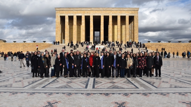 GALMED, Gaziantep'in gazilik unvanının 105. yılı dolayısıyla Ankara'ya ziyaret gerçekleştirdi