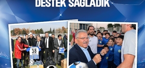 Başkan Büyükkılıç'tan amatör spora 5.6 milyon TL'lik dev destek