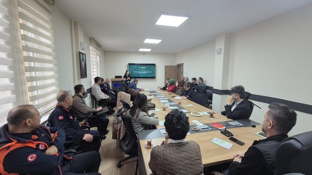 Çorum'da AFAD personeline bağımlılıkla mücadele eğitimi verildi