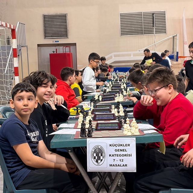 Kayseri Okul Sporları Satranç İl Birinciliği başladı