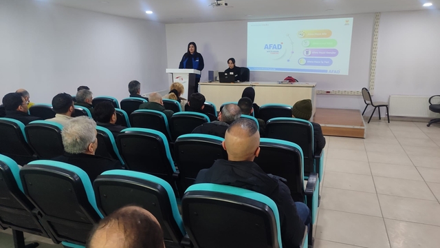 Elazığ'da afet farkındalık eğitimleri