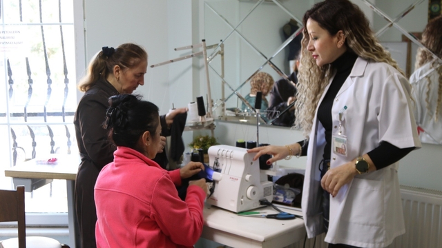 Bu merkez Atakumlu kadınların güçlenmesine öncülük ediyor