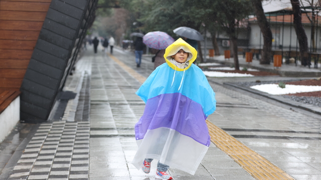 Kırklareli'nde sağanak etkili oluyor