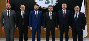 Karabük heyeti Bakan Kacır ve Bakan Yumaklı ile görüştü