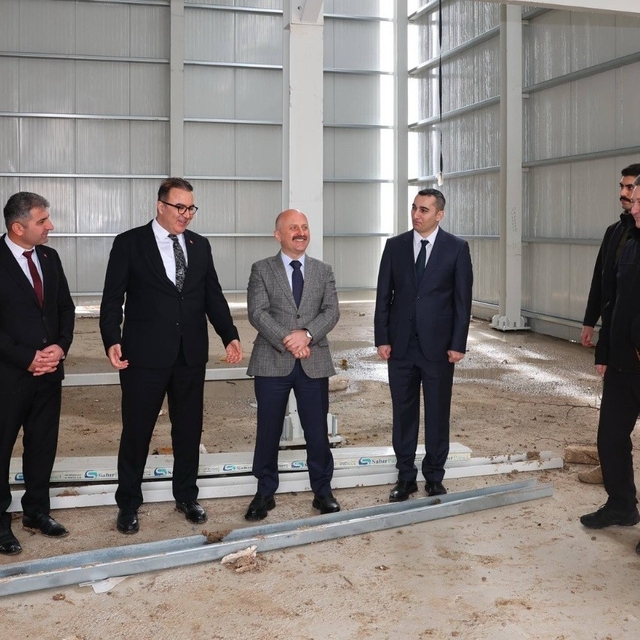 Vali Osman Varol Samsat ilçesinde incelemelerde bulundu