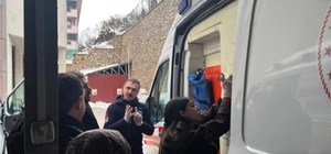 Tunceli'de göreve başlayan personele oksijen tüpü eğitimi  verildi