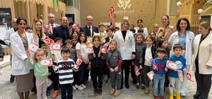 Eski KKTC Cumhurbaşkanı Ersin Tatar, Girne Koleji Trabzon kampüsünü ziyaret...