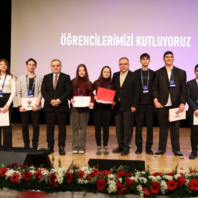 57. TÜBİTAK Lise Öğrencileri Araştırma Projeleri Yarışması'nda  ödüller sah...