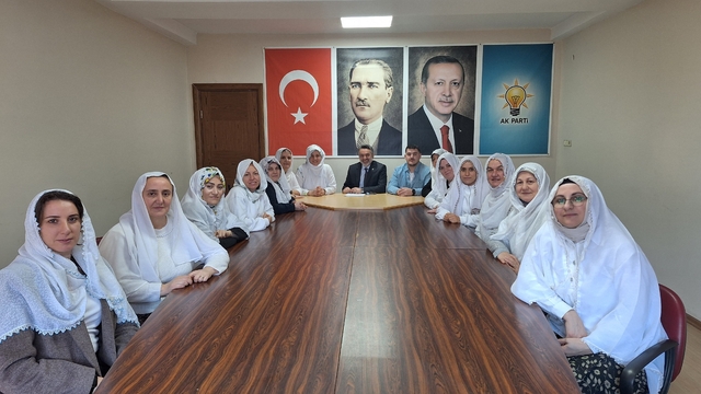 AK Parti Fındıklı İlçe Başkanlığı, Mihalgazi Belediye Başkanı Güneş'e destek verdi