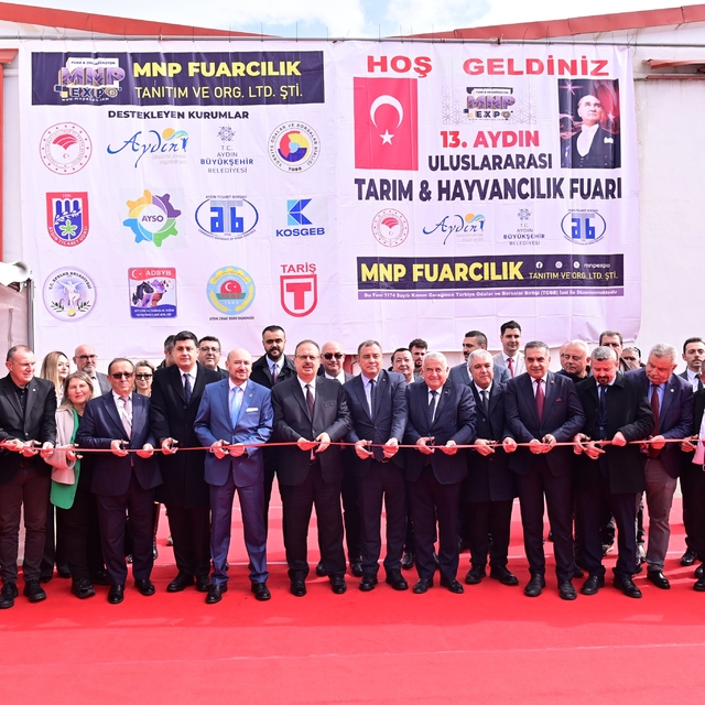 Aydın 13. Tarım Fuarı kapılarını açtı