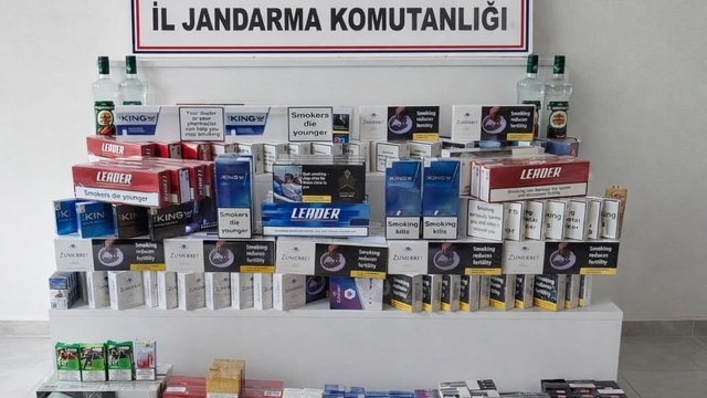 Rize'de kaçak sigara operasyonu