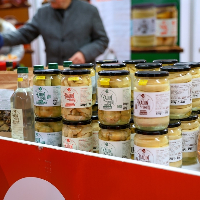 Efeler'in ürünleri tarım fuarında