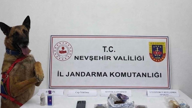 Nevşehir'de uyuşturucu operasyonunda bir şüpheli yakalandı