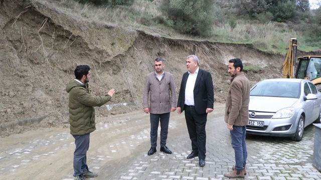 Söke'de yoğun yağış nedeniyle belediye ekipleri teyakkuzda