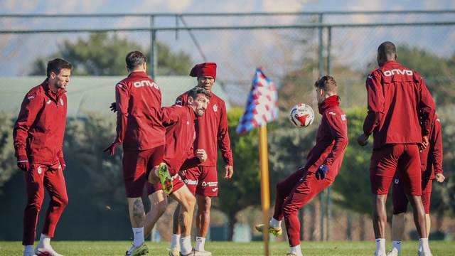 Trabzonspor, Fenerbahçe maçının hazırlıklarını sürdürdü