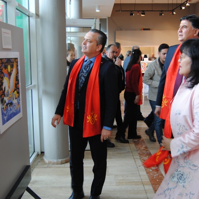 Fethiye'deki "Çin At Yılı" temalı sergi yoğun ilgi gördü