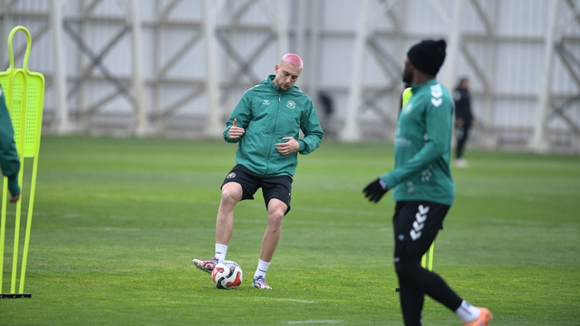 Konyaspor, Corendon Alanyaspor maçı hazırlıklarına devam etti