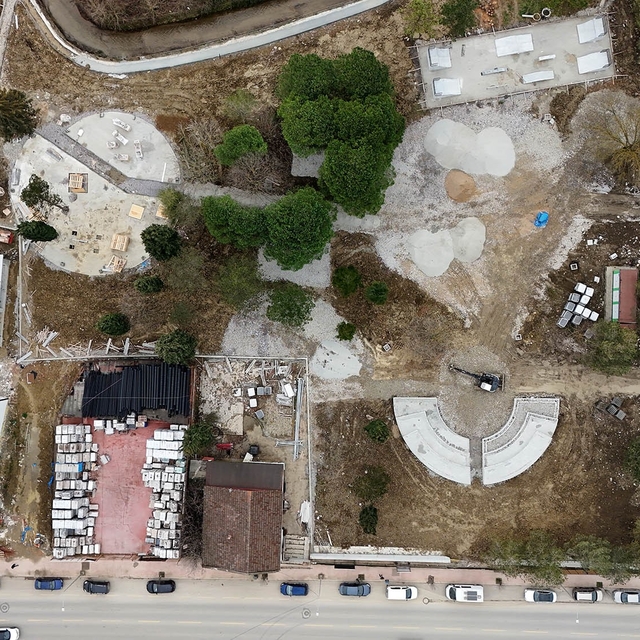 Kaynarca sosyal donatı projesinde altyapı çalışmaları tamamlanıyor