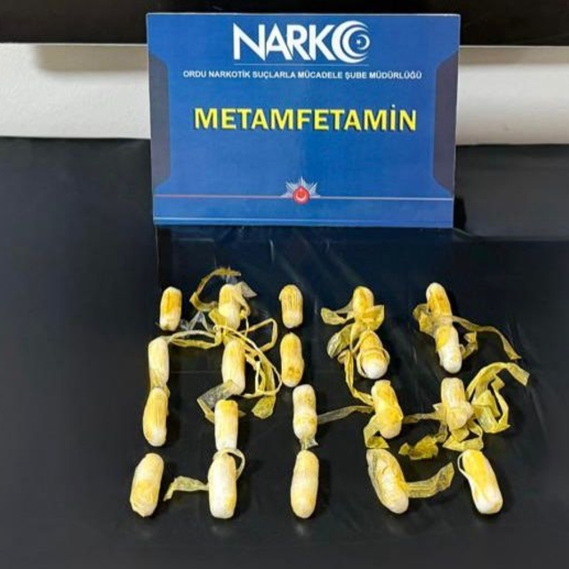 Ordu'da yabancı uyruklu kişinin midesinden uyuşturucu çıktı