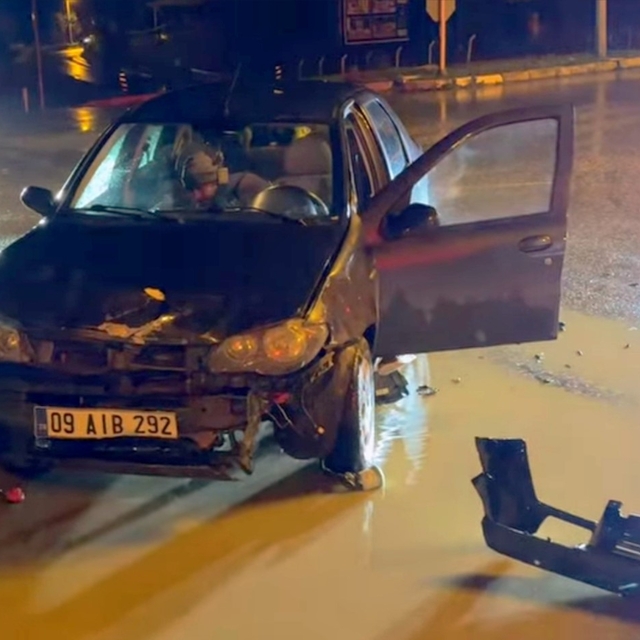 Söke'de trafik kazası: 1 yaralı