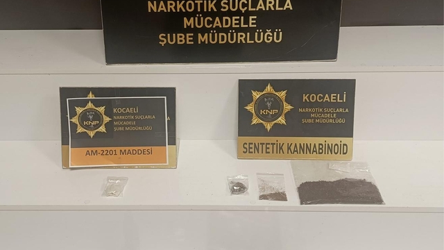 Kocaeli'de uyuşturucu operasyonlarında 4 kişi tutuklandı