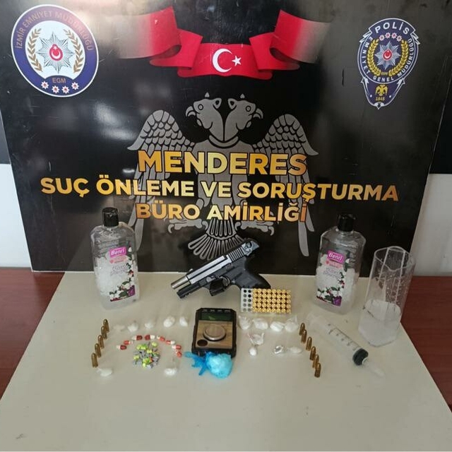 İzmir'de uyuşturucu operasyonu: 1 gözaltı