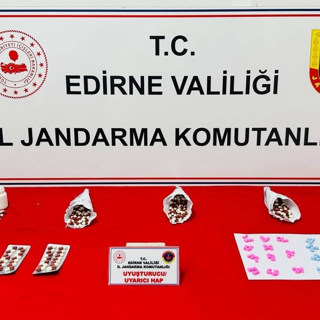 Edirne'de uyuşturucu operasyonu; karı-koca gözaltına alındı