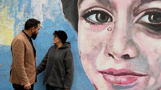 Ahmet Minguzzi'nin anne ve babası Edirne'de duygu dolu anlar yaşadı