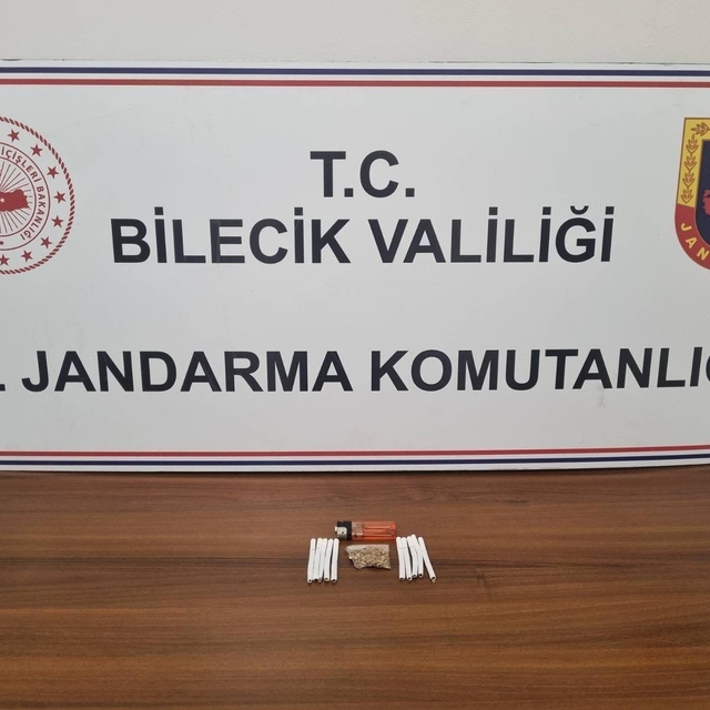 Bilecik'te uyuşturucu operasyonu: 2 gözaltı