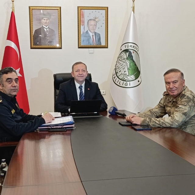 Kars'ta Ocak ayı asayiş ve güvenlik toplantısı yapıldı