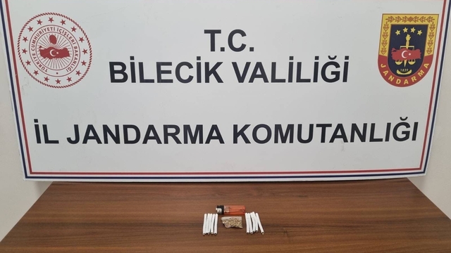Bilecik'te uyuşturucu operasyonu: 2 gözaltı