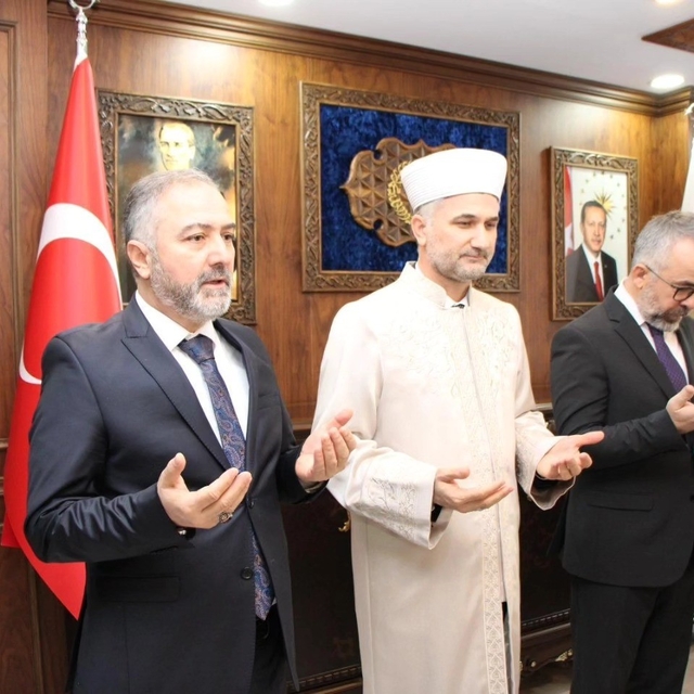 Amasya'nın yeni müftüsü İbrahim Yavuz görevine başladı