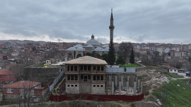 Edirne'deki Muradiye Mevlevihanesi'nin ihyasına yönelik çalışmalar sürüyor