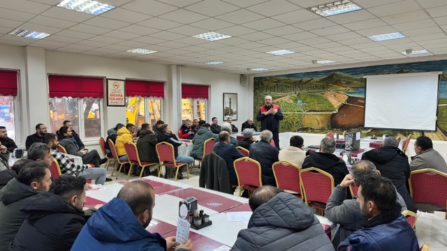 Yozgat'ta İl Özel İdaresi personeline yangın eğitimi verildi