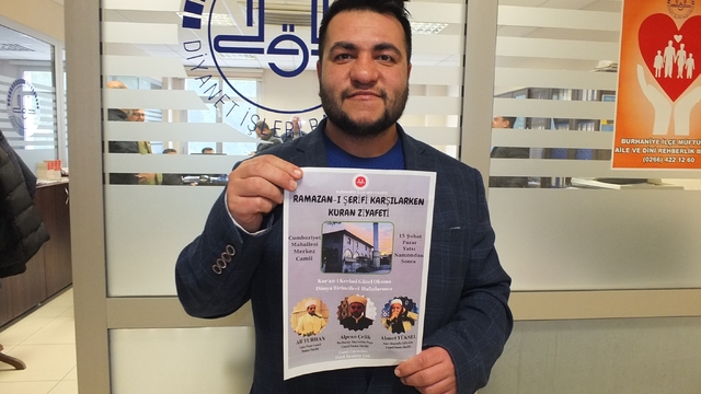 Burhaniye'de Ramazan ayı Kur'an ziyafeti ile karşılanıyor