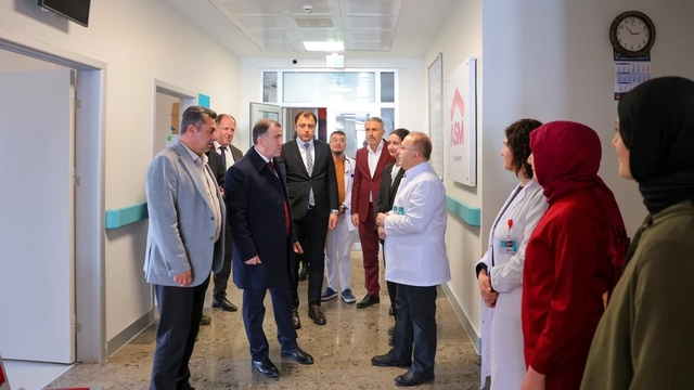 Vali Eldivan Aydıntepe'de incelemelerde bulundu