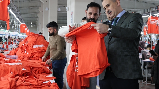 Ağrı'da Tekstilkent'ten istihdama bin 417 kişilik katkı