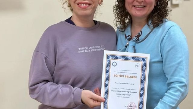 ADÜ'de sağlıkta nitelik artıran eğitim tamamlandı