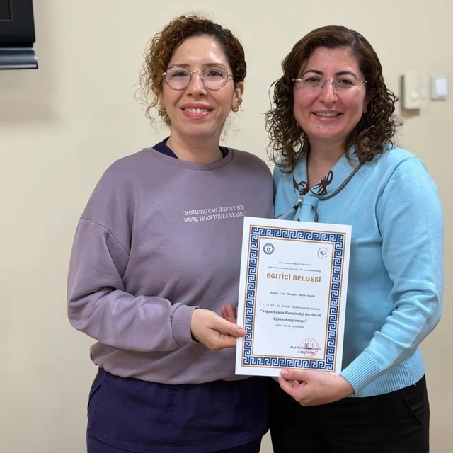 ADÜ'de sağlıkta nitelik artıran eğitim tamamlandı